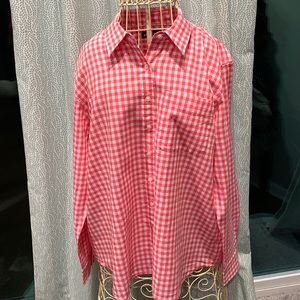 Lands End button down L/S